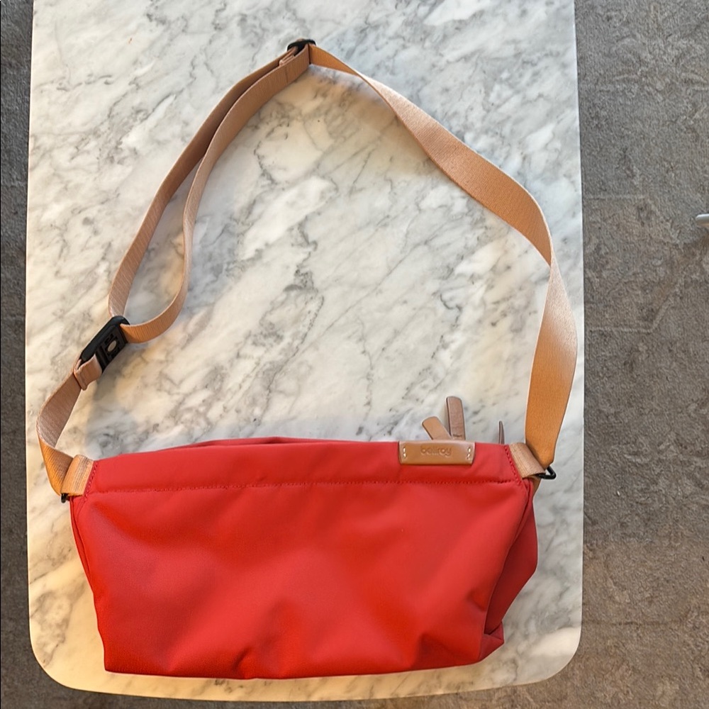 Bellroy Red sling Bag